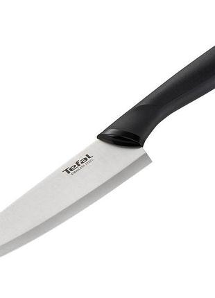 Кухонный нож поварской tefal comfort, длина лезвия 15 см, нерж.сталь, чехол