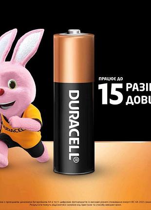 Батарейка duracell basic (4шт) ( ) 2