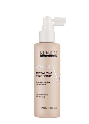 Сыворотка для сухих, ломких волос тонизирующая revuele vitalock revitalizing, 150 мл
