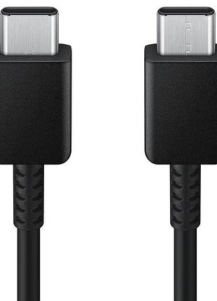 Кабель samsung 3a type-c / type-c, 1m black