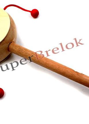 Игрушка бубенчик деревянный