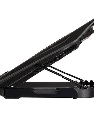 Подставка для ноутбука 2e gaming cpg-006, до 17.3", 2xusb-a, lcd/phone holder, rgb, черный 5
