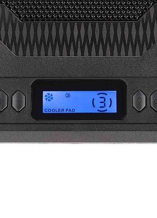 Подставка для ноутбука 2e gaming cpg-006, до 17.3", 2xusb-a, lcd/phone holder, rgb, черный 9