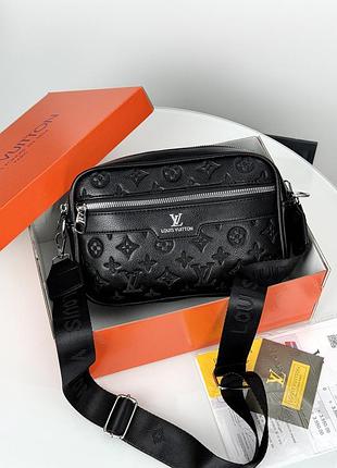 Сумка мужская мессенджер через плечо louis vuitton есть