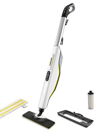 Пароочисник karcher sc 3 upright, 1900вт, 1000мл, 3.5бар, (парова швабра), білий