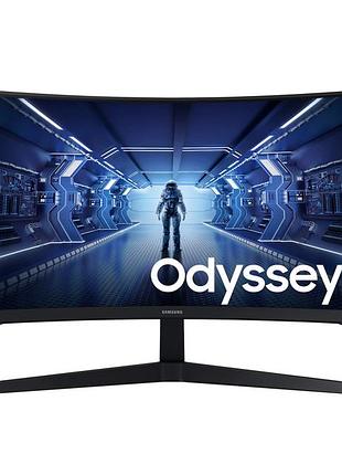 Монітор samsung 34" odyssey g5 c34g55tww d-sub, 2xhdmi, dp, va, 3440x1440, 21:9, 165hz, 1ms, curved