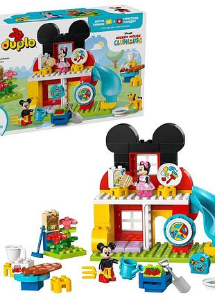 Конструктор lego duplo disney микки маус: клубный дом с минни и плуто