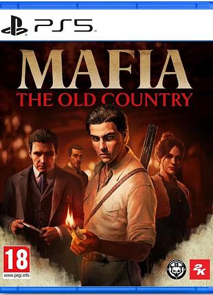 Игра консольная ps5 mafia: the old country, bd диск