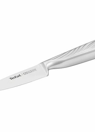 Кухонный нож tefal precision, для овощей, 9см, нержавеющая сталь