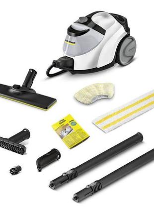 Пароочиститель karcher sc 5 easyfix premium iron plug, 2200вт, 2000мл, 4.2бар, белый