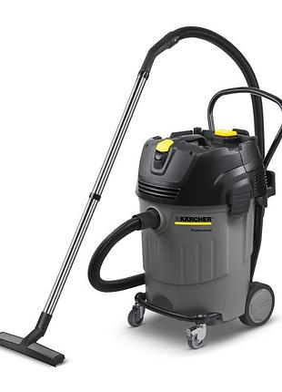 Пылесос профессиональный karcher nt 65/2 ap, двухтоторный, влажная / сухая уборка