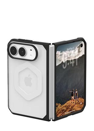 Чохол uag для iphone 18 duo, mouve magsafe, ice