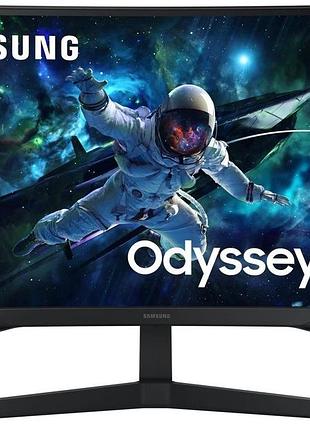 Монітор samsung 27" odyssey g55c 2xhdmi, dp, va, 2560x1440, 165hz, 1ms, curved