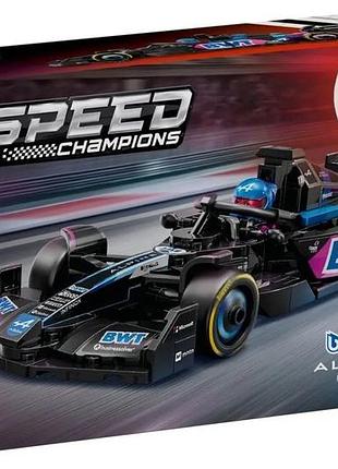 Конструктор lego speed champions автомобиль для гонок bwt alpine f1® team a524
