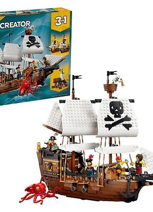 Конструктор lego creator культовий піратський корабель
