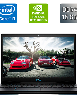 Игровой ноутбук б-класс dell g3 3500 / 15.6" (1920x1080) ips / intel core i7-10750h (6 (12) ядер по 2.6 - 5.0 ghz) / 16 gb ddr4 /