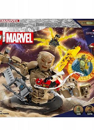Lego marvel super heroes spider-man проти sandman: остаточна битва 76280