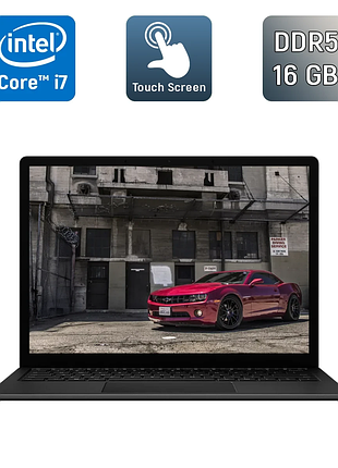 Ультрабук б-клас microsoft surface laptop 5 / 13.5" (2256x1504) ips touch / intel core i7-1265u (10 (12) ядер по 3.6 - 4.8 ghz) /