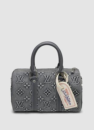 💎 louis vuitton speedy bandoulière 25 bag denim monogram
