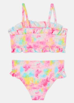 Розовый купальник для девочки primark 98-110 см 104