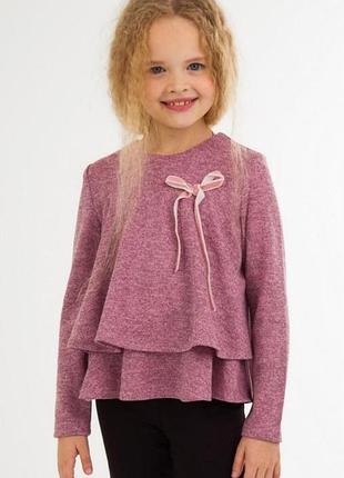 Кофта для девочки suzie розовая 116-134 см
