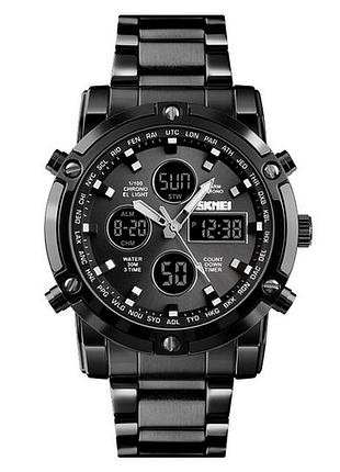 Мужские часы skmei 1389bk all black