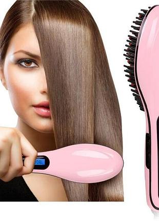 Електричний гребінець-випрямляч fast hair straightener hqt-906