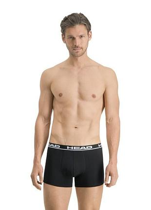 Универсальные боксеры head basic boxer в черном цвете, 2 шт. 3