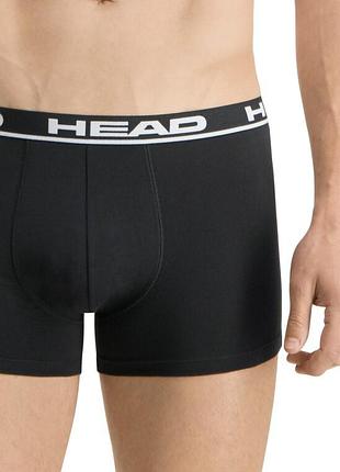 Универсальные боксеры head basic boxer в черном цвете, 2 шт. 5