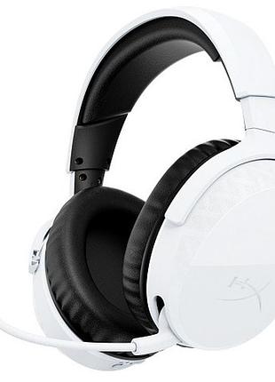 Гарнитура игровая hyperx cloud stinger 3, wl/usb-a/usb-c белый