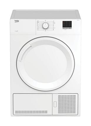 Сушильная машина beko конденсационная, 7кг, b, 54см, белый