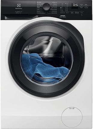 Стиральная машина electrolux фронтальная, 9кг, 1400, a, 66см, дисплей, пар, инвертор, белый