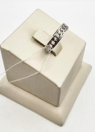 Кольцо серебряное 18 1,85 г 4