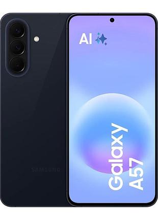 Смартфон samsung galaxy a57 5g (a576) 6.7" 8/256гб, 2sim, 5000ма•год, синій темний