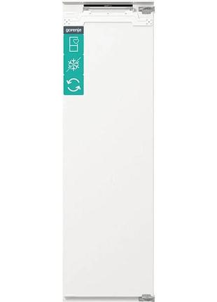 Морозильная камера gorenje встроенная, 177x54х55, 235 л, а+, nf, диспл, белый