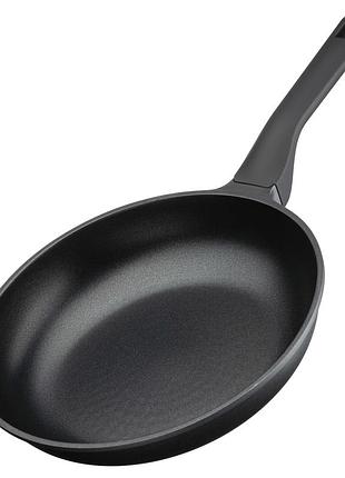 Сковорода глубокая ardesto black mars, 26см, алюминий, черный