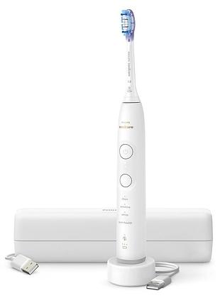 Щетка зубное электричество. philips, sonicare 7100 series, 62т. кольев/мин, насадок-1, футляр, белый