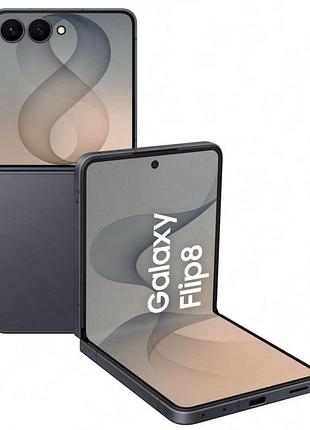 Смартфон samsung galaxy flip 8 5g (f776) 6.9"/4.1"12/256гб, 1sim, 4300ма•год, графітовий