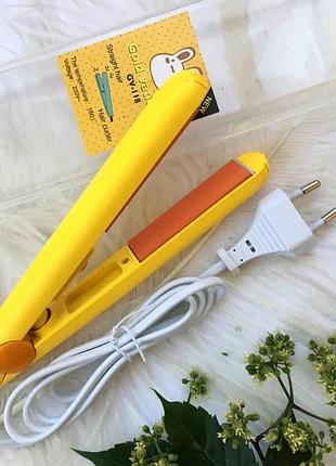 Мини-утюжок дорожный hair straighter mini cat