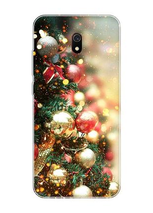 Чохол на xiaomi redmi 8a :: різдвяна ялинка (принт 161)