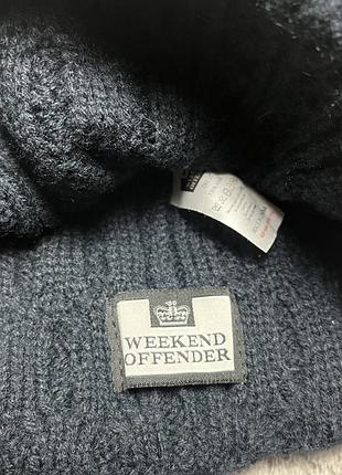 Вʼязана шапка weekend offender wo 2