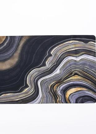 Килимок універсальний діатомітовий agate 58*38 см прямокутний yiwu hp-42-77