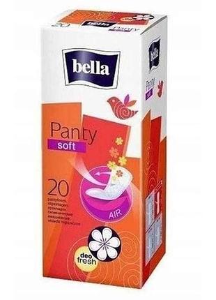 Прокладки щоденні 20шт panty soft deo fresh тм bella