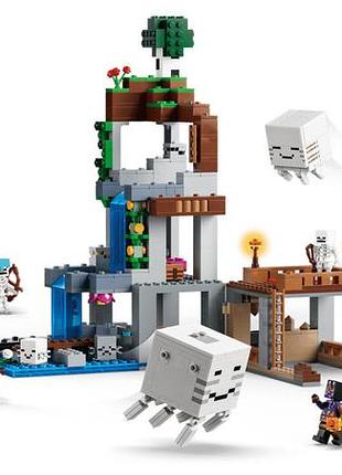 Конструктор lego minecraft станция густов 2
