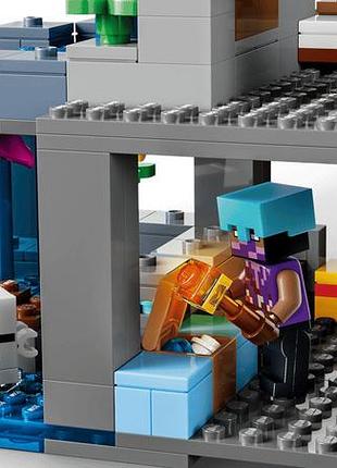 Конструктор lego minecraft станция густов 7