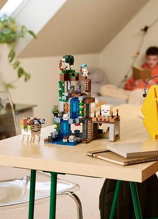Конструктор lego minecraft станция густов 8