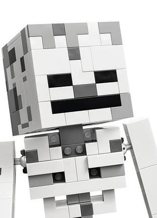 Конструктор lego minecraft скелет 4
