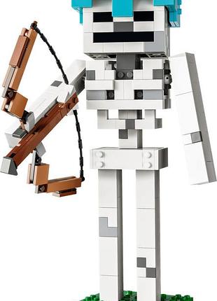 Конструктор lego minecraft скелет 5