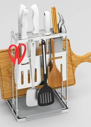 Кухонний стелаж -сушарка для посуду органайзер kitchenware and-4