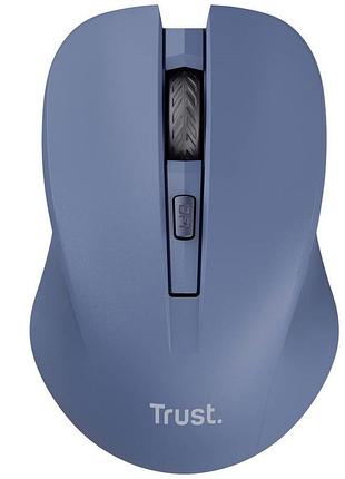 Мышь trust mydo silent, wl, синий